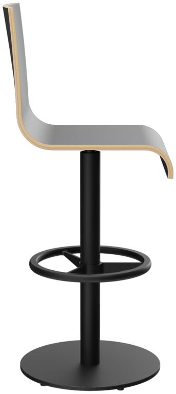 Abbildung bar stool Kerst S Seitenansicht