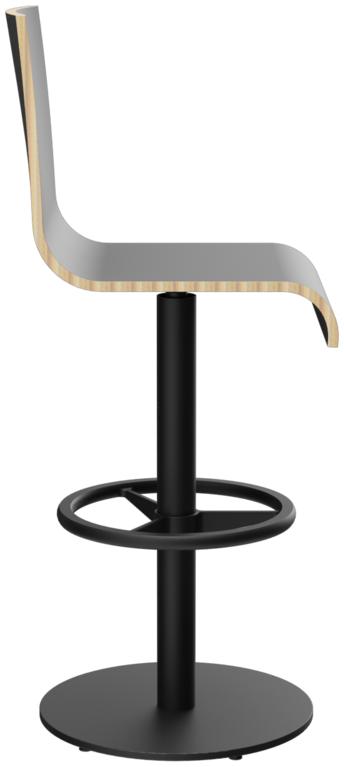 Abbildung bar stool Kerst S Seitenansicht