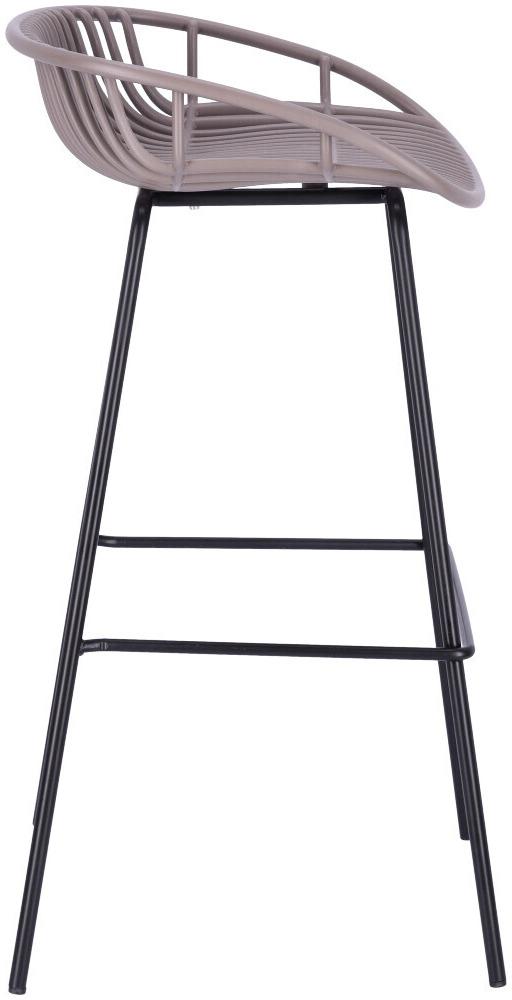 Abbildung Tabouret de bar Escan Seitenansicht