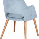 Abbildung Chaise à accoudoirs Liska Schrägansicht