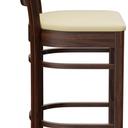 Abbildung Tabouret de bar Ute Seitenansicht