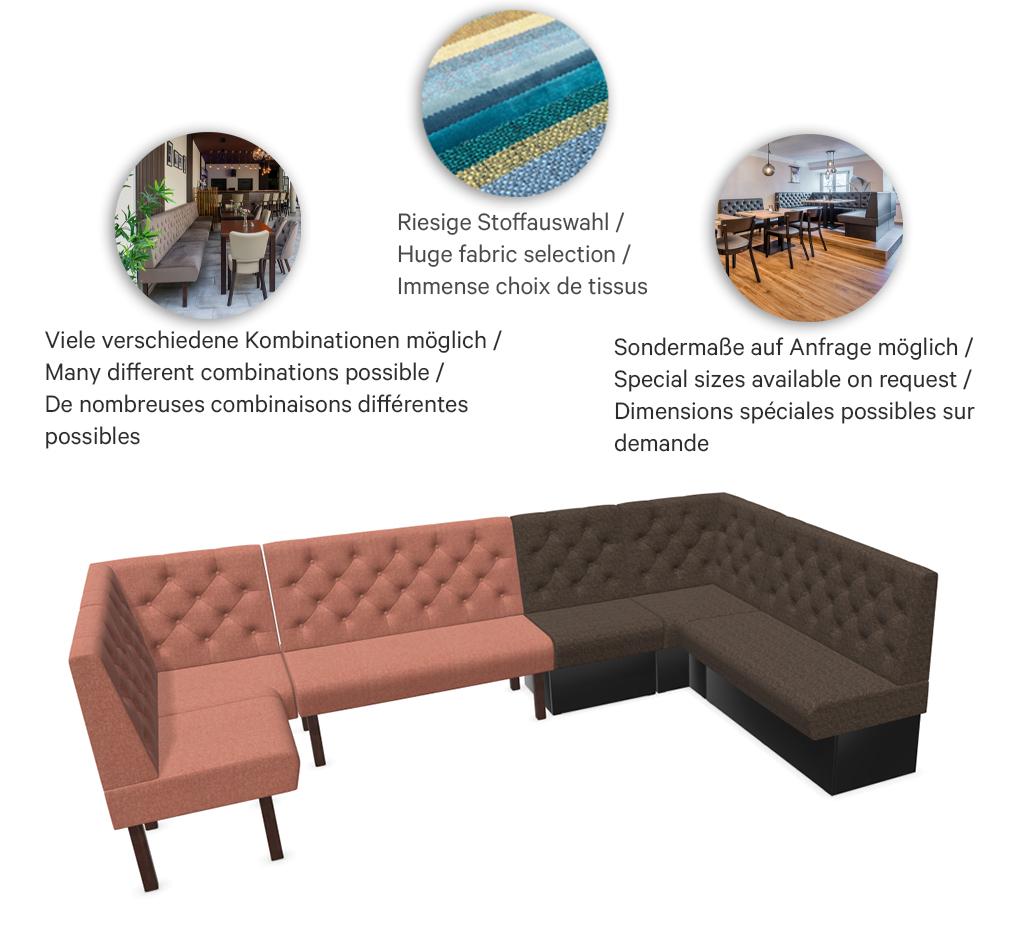 Abbildung right-hand closing element 120cm Hester