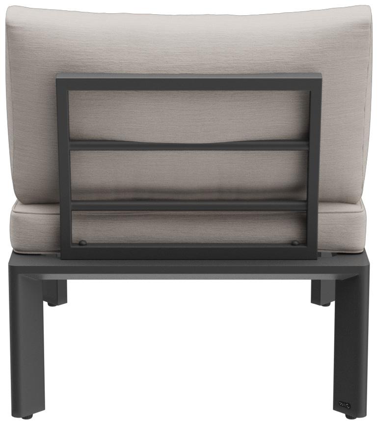 Abbildung 1-Sitzer-Element Lorcan Rückansicht