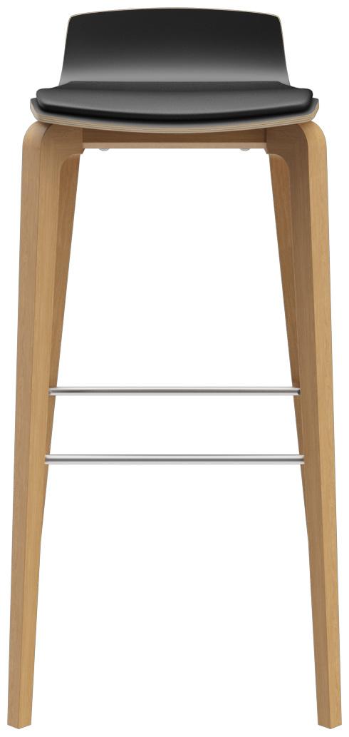 Abbildung bar stool Yoko Vorderansicht