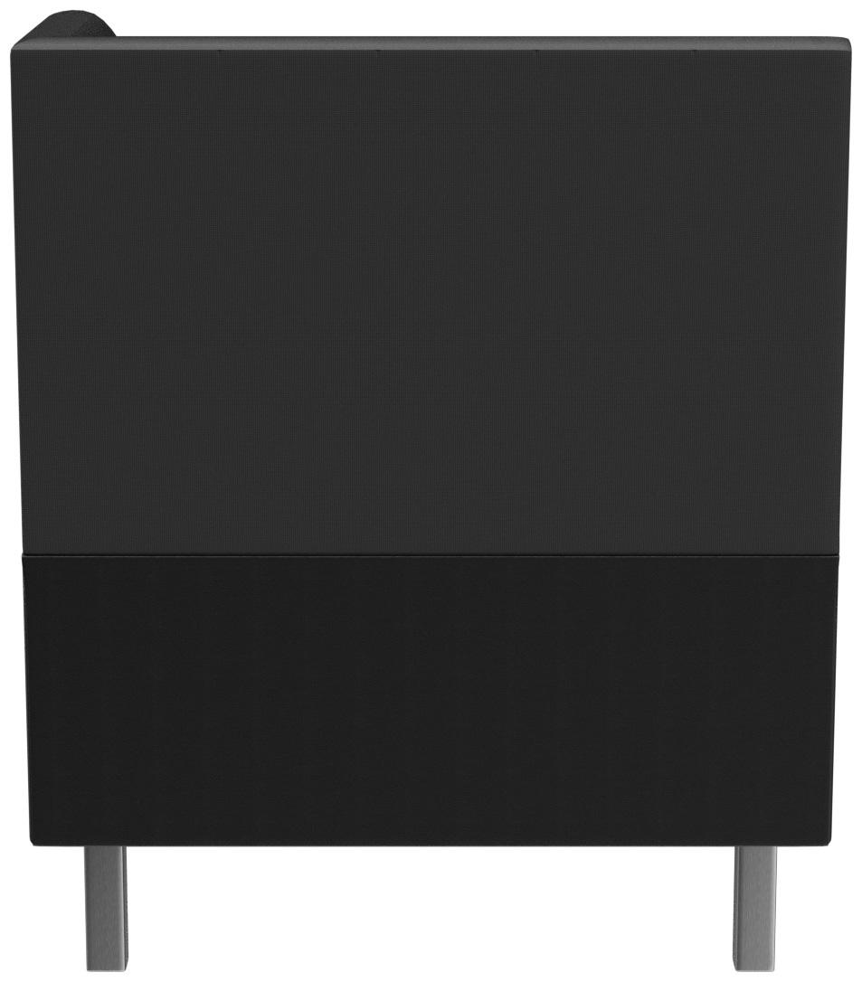 Abbildung Abschlusselement rechts D-Line Rückansicht