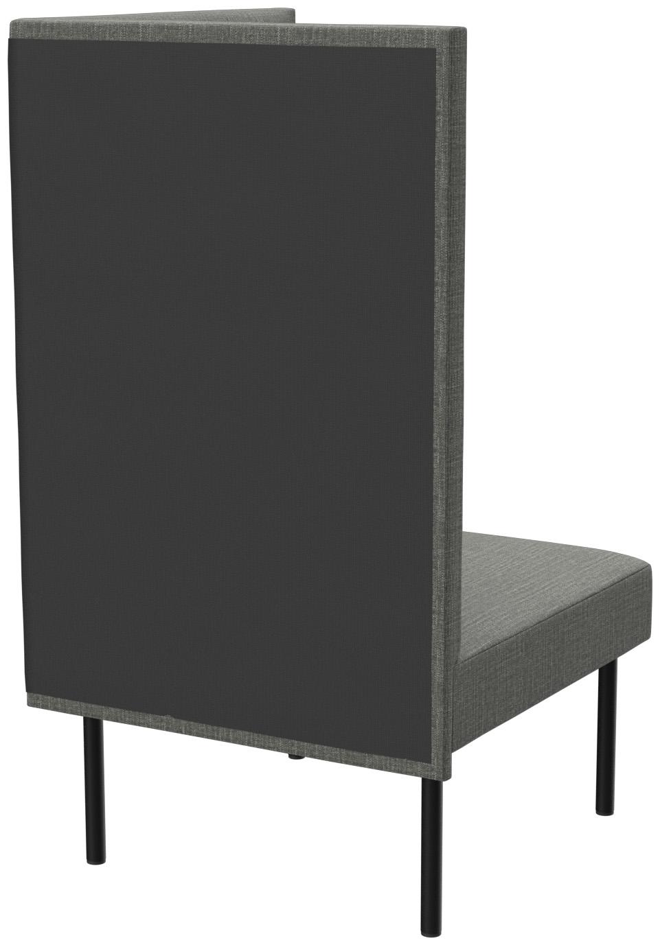 Abbildung Rechts eindstuk/afsluitelement Tuya B Schrägansicht