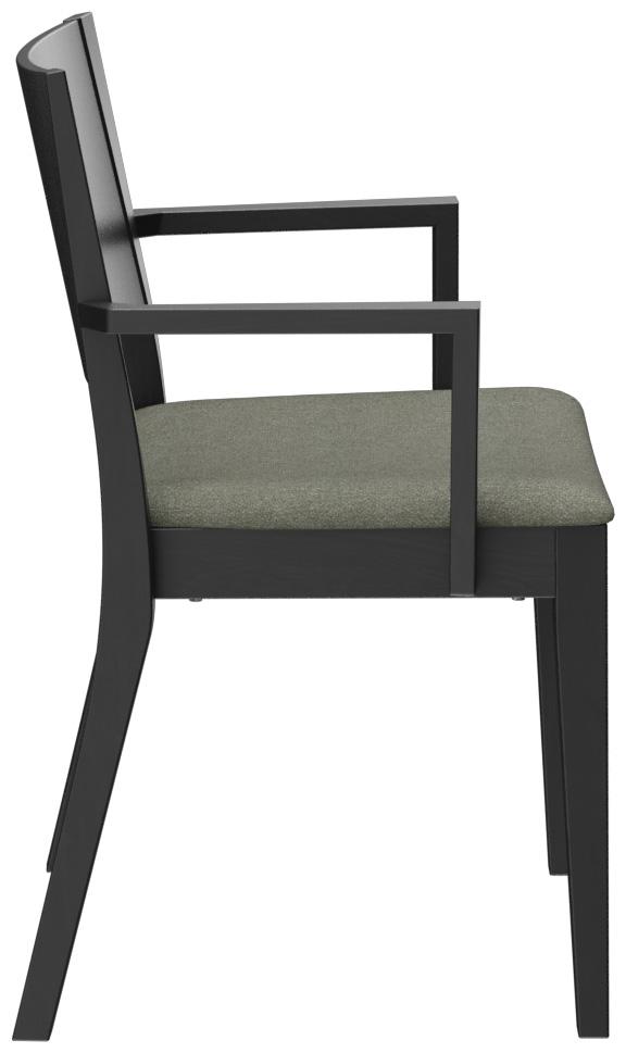 Abbildung Armstoel Quin Seitenansicht