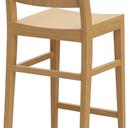 Abbildung halfhoge kruk Quin Schrägansicht