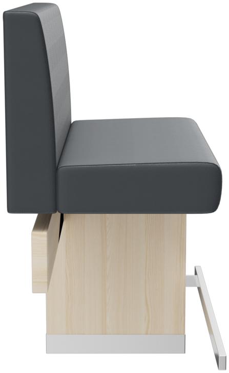 Abbildung Extension/End element 100 cm H-Line Seitenansicht