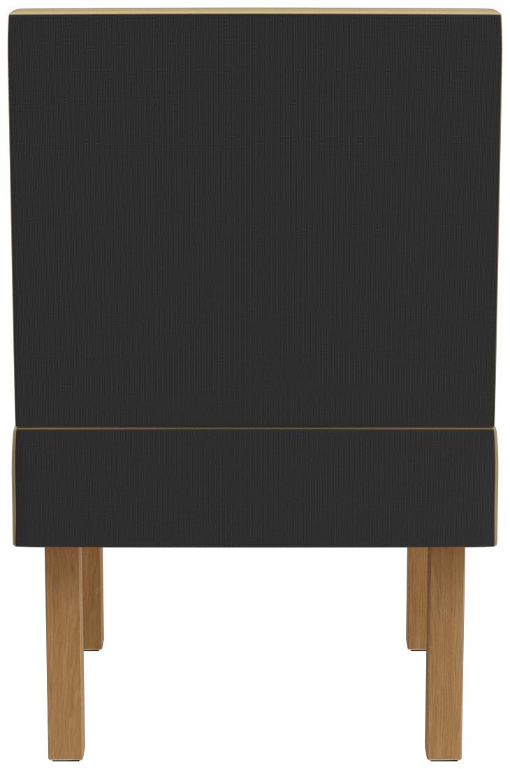 Abbildung Afsluitend element links 60cm Anett Rückansicht