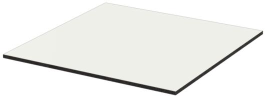 Abbildung Tischplatte Compact Slim Schrägansicht