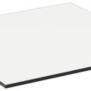 Abbildung Tischplatte Compact Slim Schrägansicht