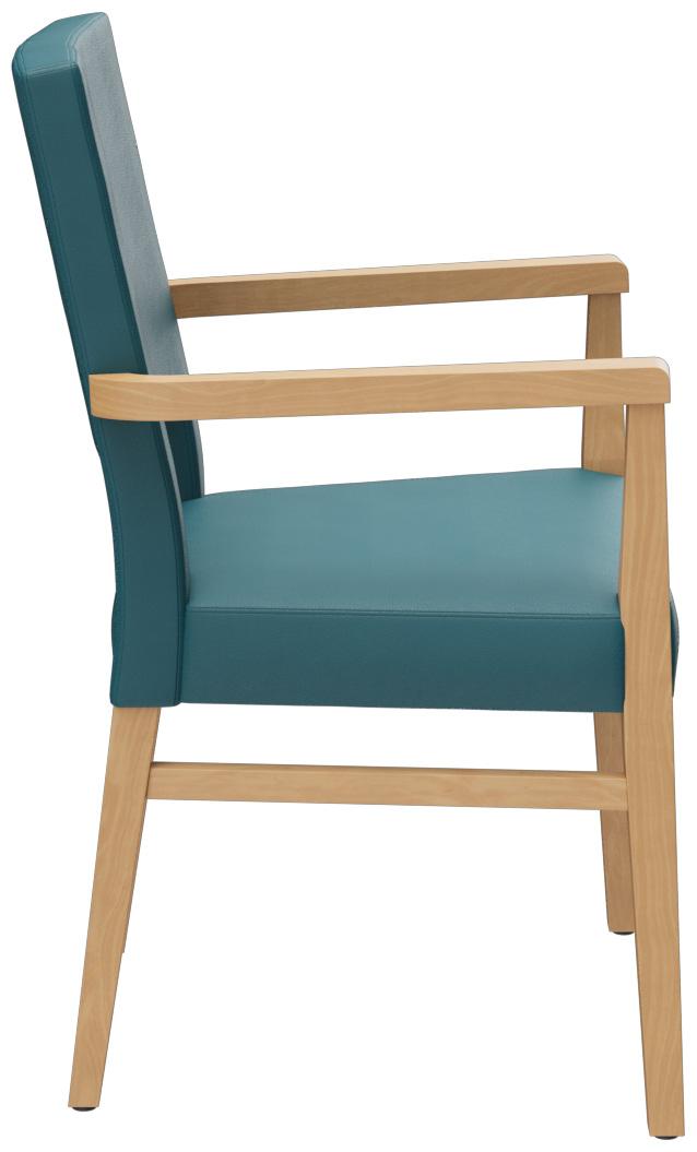 Abbildung Armstoel Nalu Seitenansicht