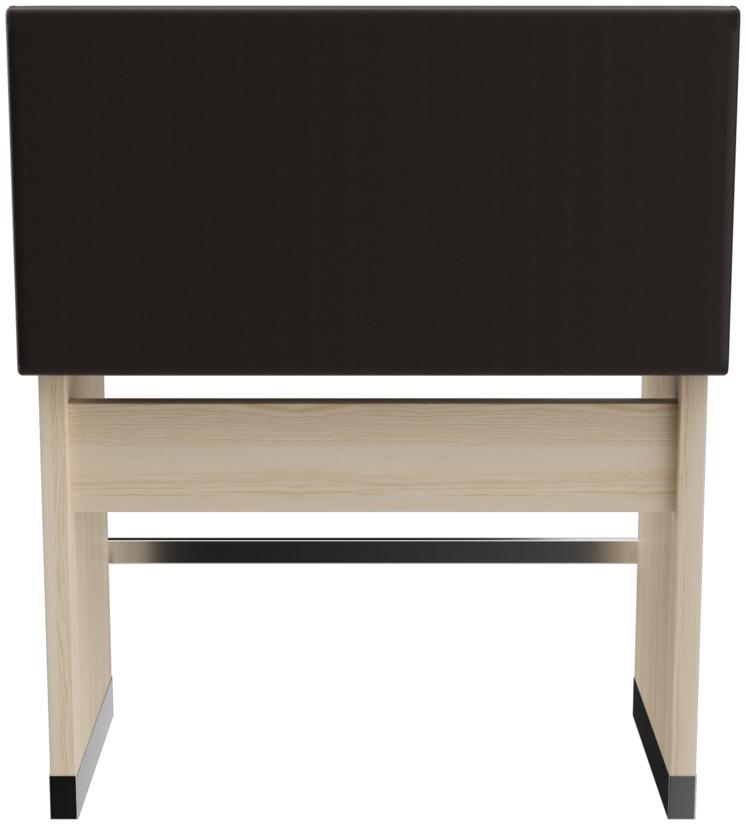 Abbildung Single/base element 100 cm H-Line Rückansicht