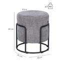 Abbildung Tabouret Doria M