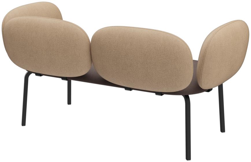 Abbildung 2-seater element Liberty Schrägansicht