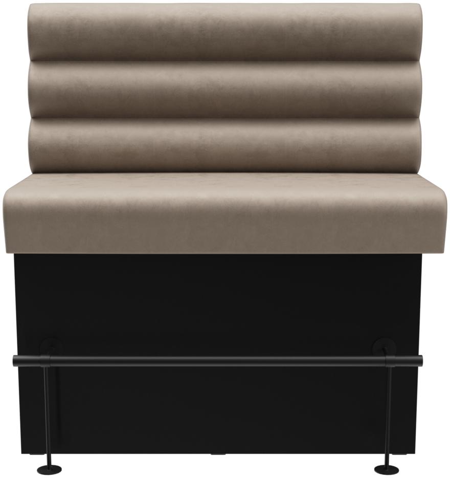 Abbildung Right-hand end element 120cm Ripple Vorderansicht