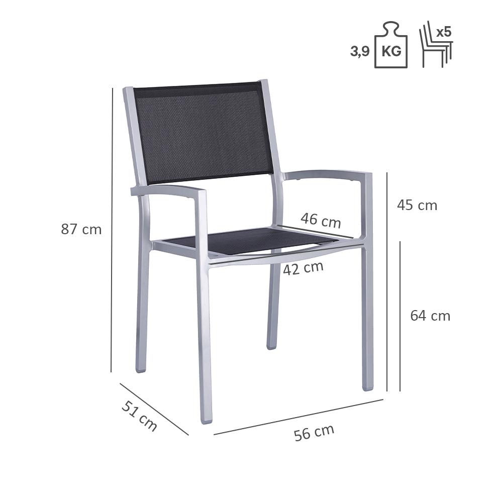 Abbildung Chaise à accoudoirs Tom