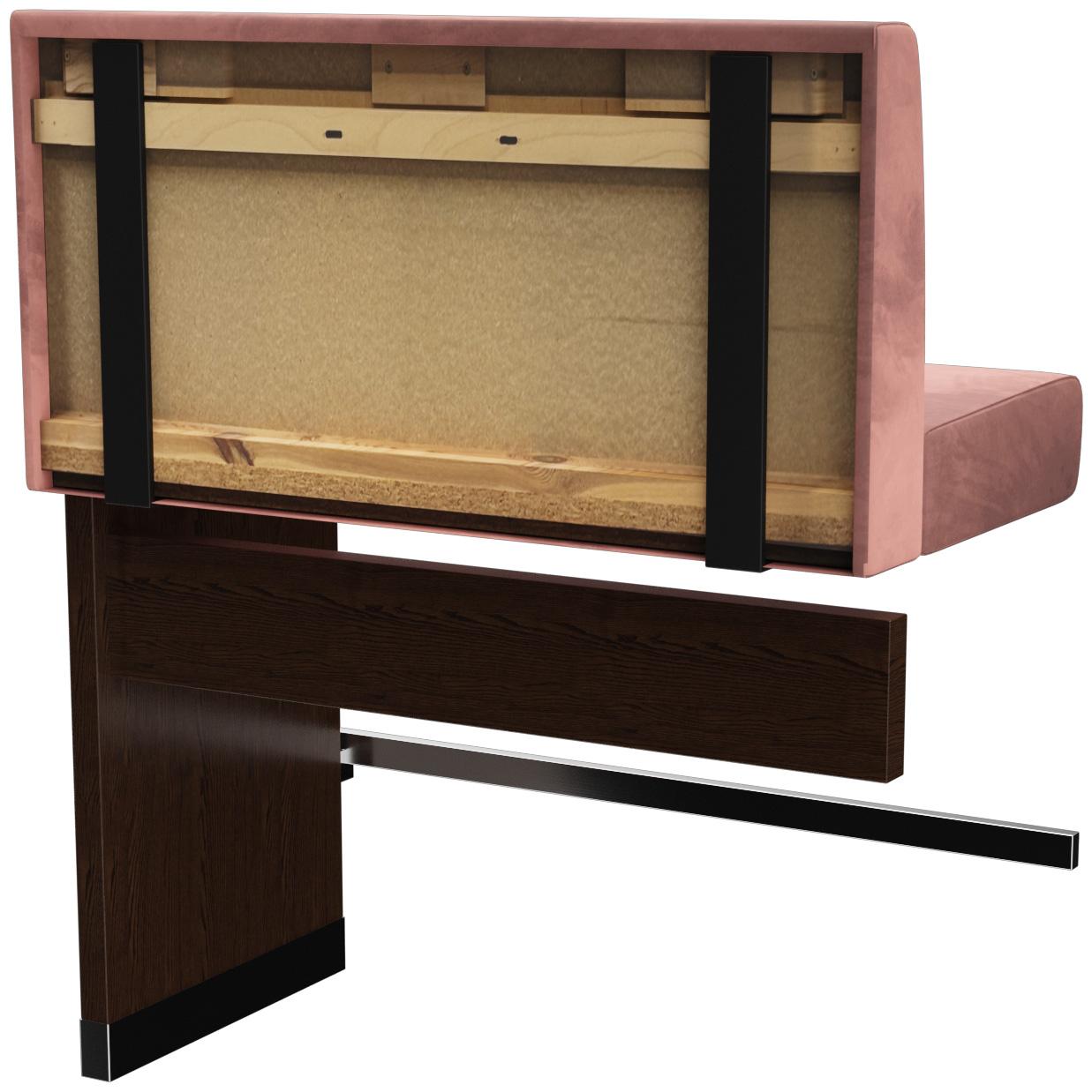 Abbildung Anbau-/Abschlusselement 100 cm H-Line Schrägansicht