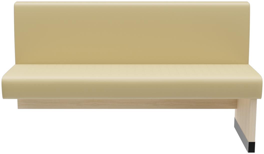 Abbildung Extension/end element 150 cm H-Line Vorderansicht