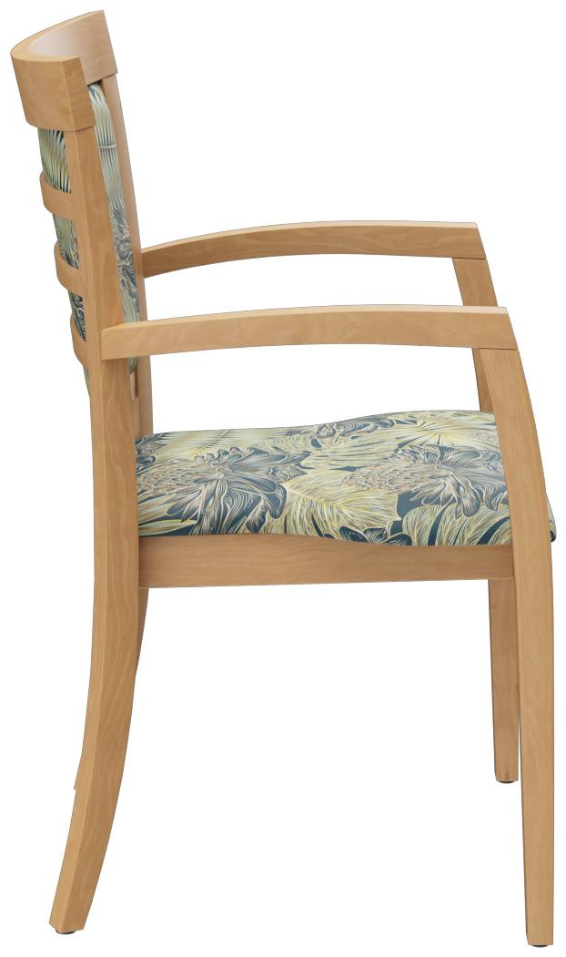 Abbildung Armstoel Mily Seitenansicht