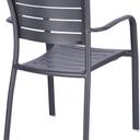 Abbildung Chaise à accoudoirs Helke Schrägansicht