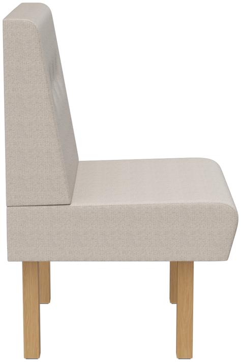 Abbildung Left-hand end element 60 cm Janina Seitenansicht