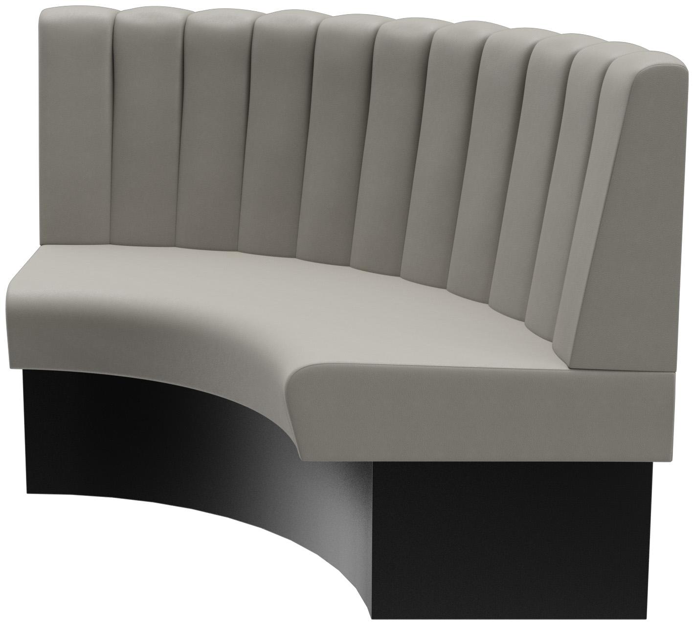 Abbildung right-hand closing element round Felipa Vorderansicht