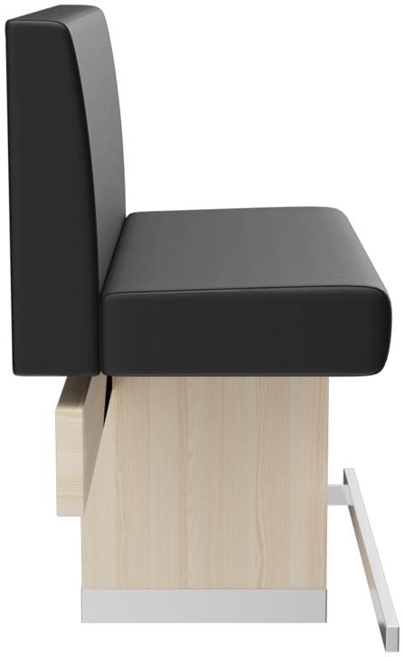Abbildung Extension/End element 100 cm H-Line Seitenansicht