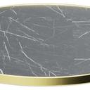 Abbildung Plateau de table Easy Gold Halla Seitenansicht