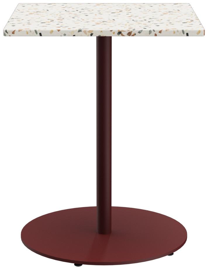 Abbildung Esstisch T12 Slim Rückansicht