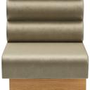 Abbildung Abschlusselement links 60cm Ripple Vorderansicht