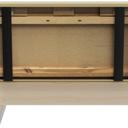 Abbildung Anbau-/Abschlusselement 100 cm H-Line Rückansicht