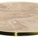 Abbildung Plateau de table Easy Gold Halla Vorderansicht