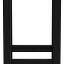 Abbildung halbhoher Hocker Delu Rückansicht