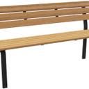 Abbildung 3-seater bench Tadaro Schrägansicht