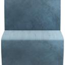 Abbildung Einzelelement 60 cm D-Line Vorderansicht