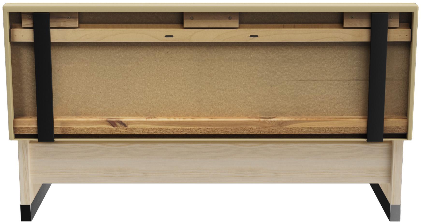 Abbildung Einzel-/Grundelement 150 cm H-Line Rückansicht