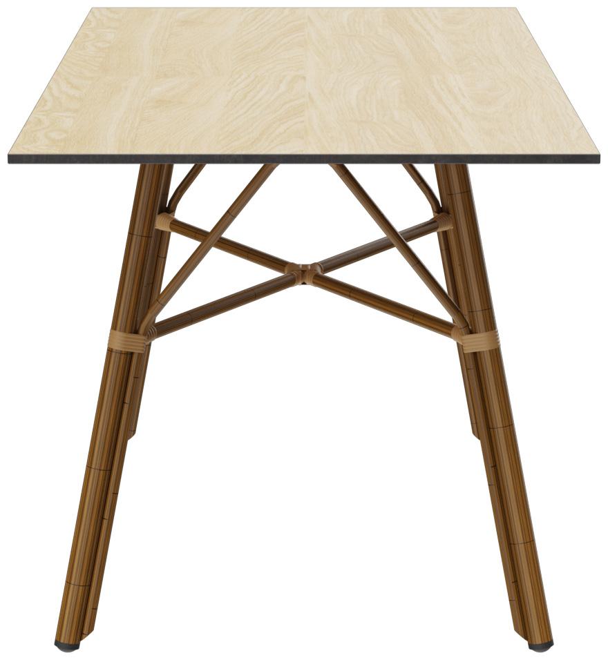 Abbildung Loungetisch Marysol Seitenansicht