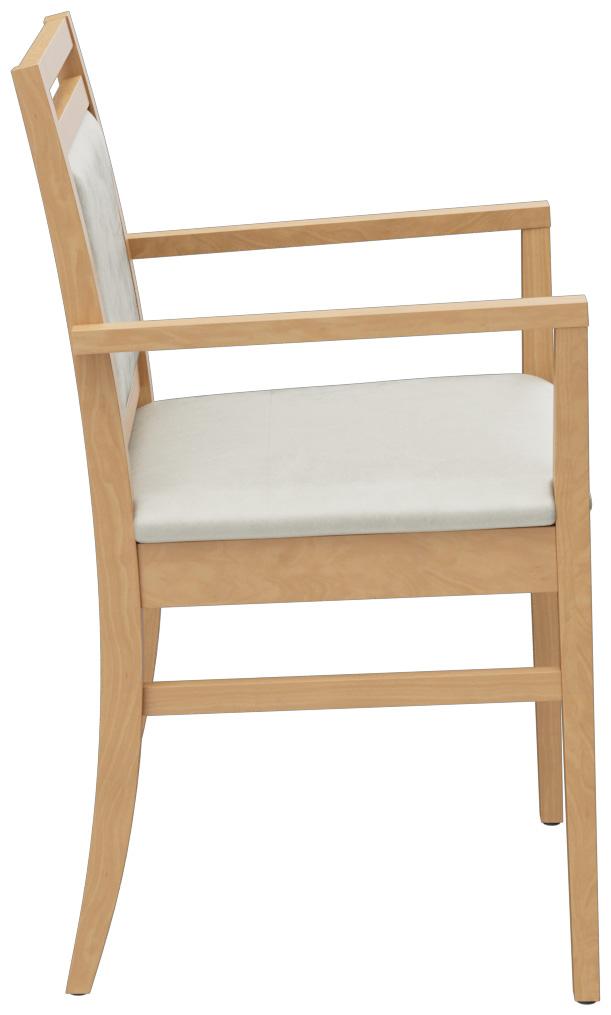 Abbildung Chaise à accoudoirs Liah Seitenansicht
