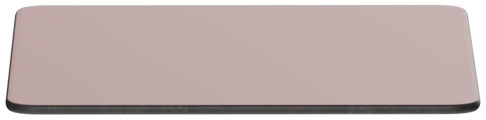Abbildung Tischplatte Compact Slim A Vorderansicht