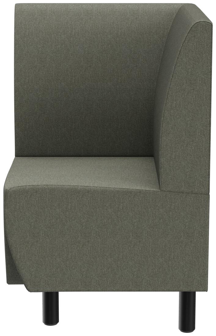 Abbildung Eckelement D-Line Vorderansicht