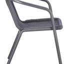 Abbildung Chaise à accoudoirs Enriko Seitenansicht