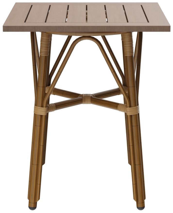 Abbildung Table à manger Marysol Seitenansicht