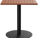 Abbildung Eettafel Kerst Seitenansicht