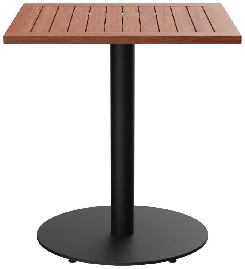 Abbildung Eettafel Kerst Seitenansicht