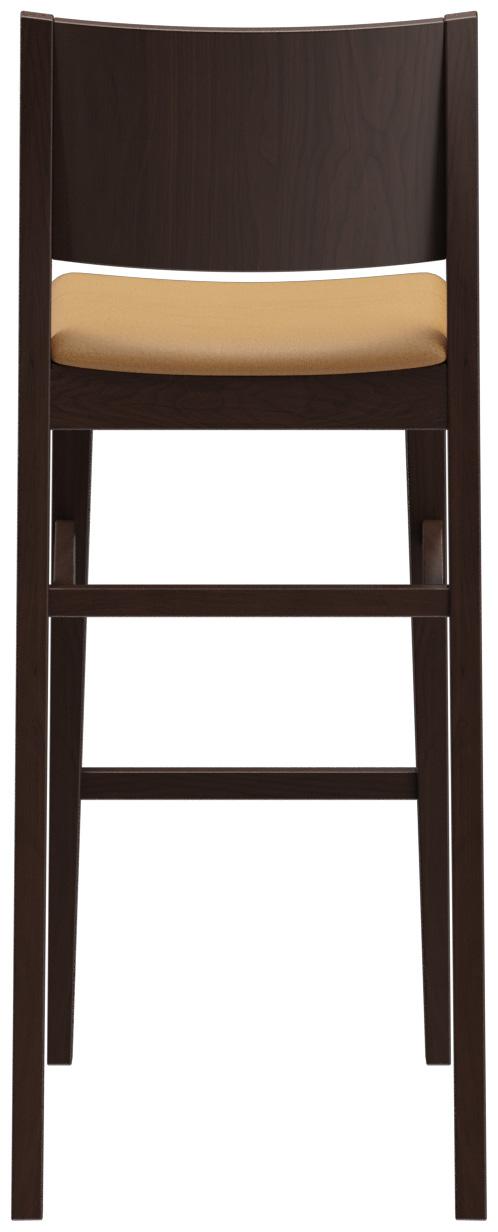 Abbildung Barkruk Quin Rückansicht