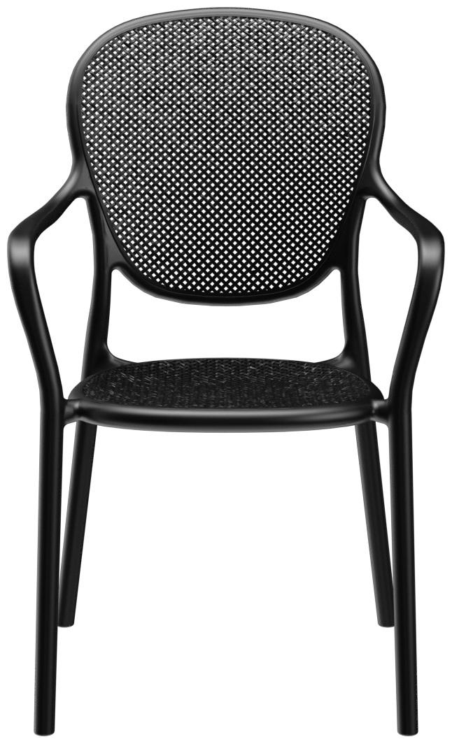 Abbildung Chaise à accoudoirs Ermon Vorderansicht