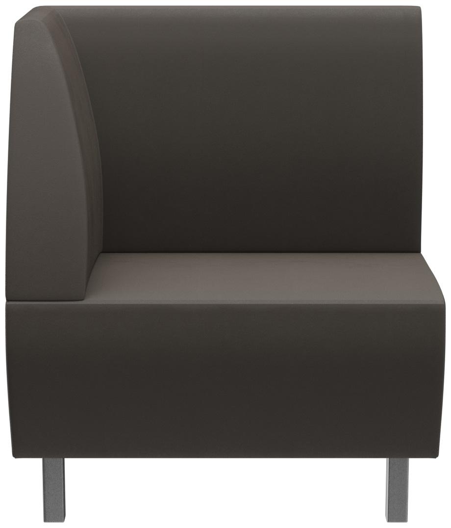 Abbildung Abschlusselement links D-Line Vorderansicht