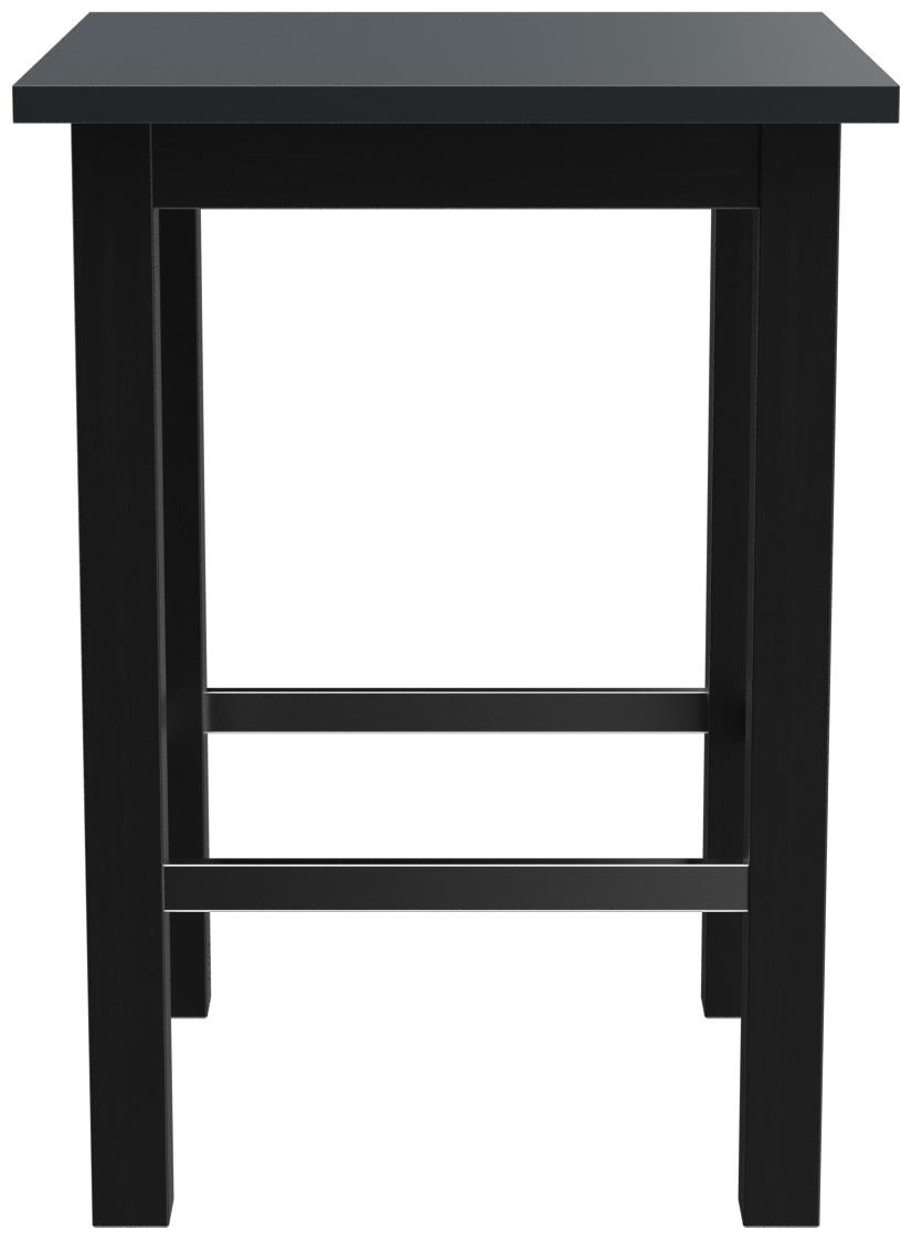 Abbildung halbhoher Tisch Dunia Rückansicht